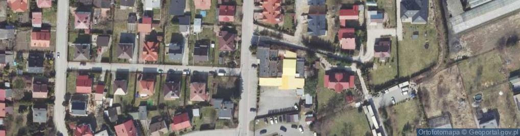 Zdjęcie satelitarne Drużbackiej ul.