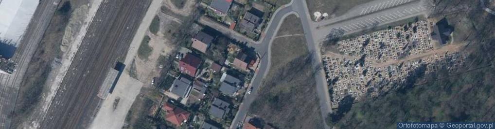 Zdjęcie satelitarne Drzewna ul.