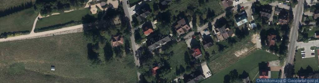 Zdjęcie satelitarne Droga na Antałówkę ul.