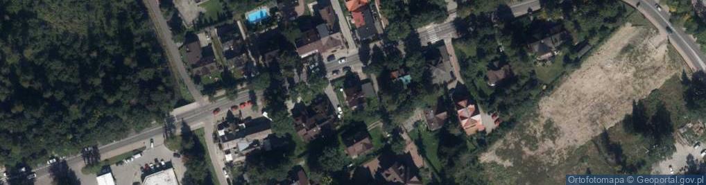 Zdjęcie satelitarne Droga na Bystre ul.