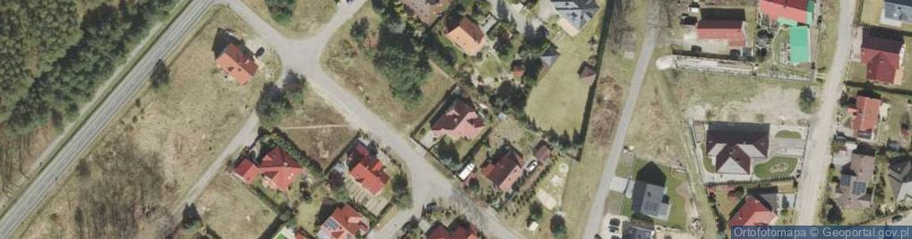 Zdjęcie satelitarne Drzonków-Bażantowa ul.