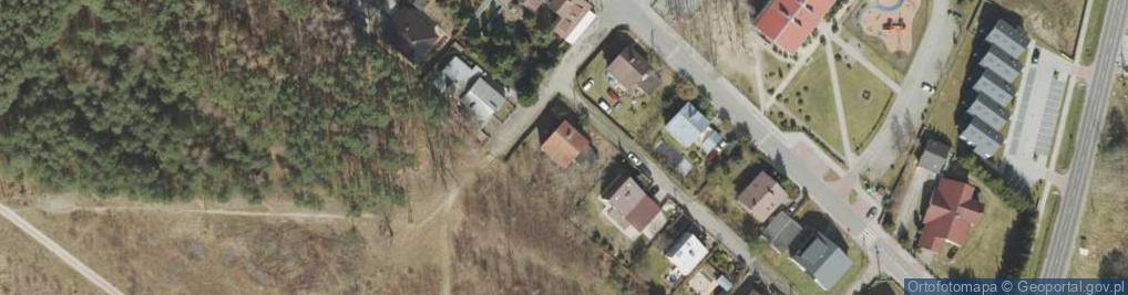 Zdjęcie satelitarne Drzonków-Jeździecka ul.