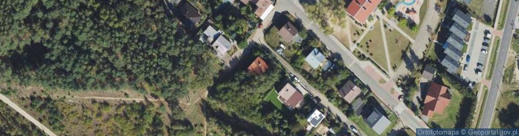 Zdjęcie satelitarne Drzonków-Jeździecka ul.