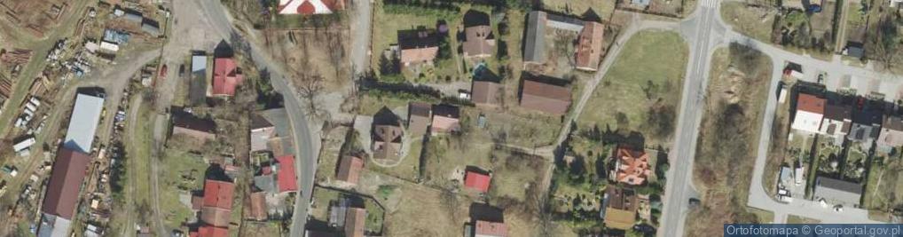 Zdjęcie satelitarne Drzonków-Kościelna ul.