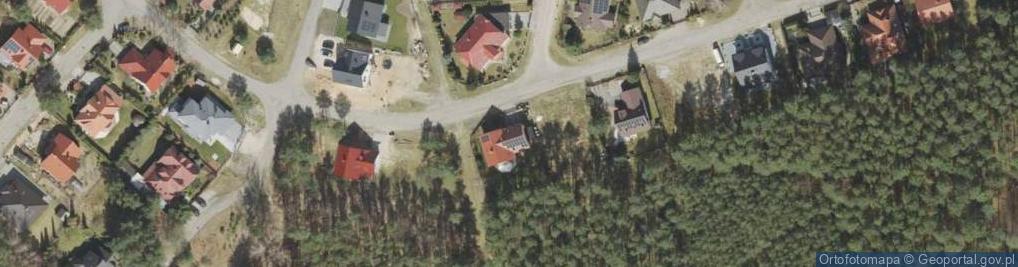 Zdjęcie satelitarne Drzonków-Lisia ul.
