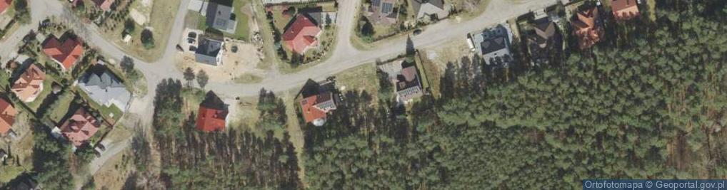 Zdjęcie satelitarne Drzonków-Lisia ul.