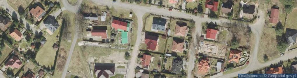 Zdjęcie satelitarne Drzonków-Niedźwiedzia ul.