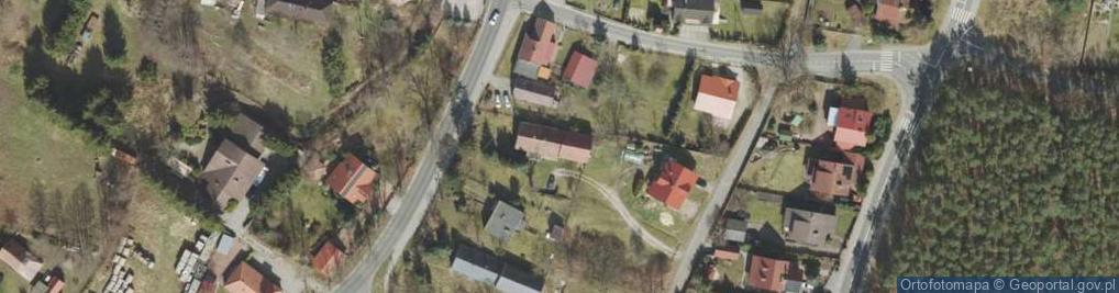 Zdjęcie satelitarne Drzonków-Olimpijska ul.