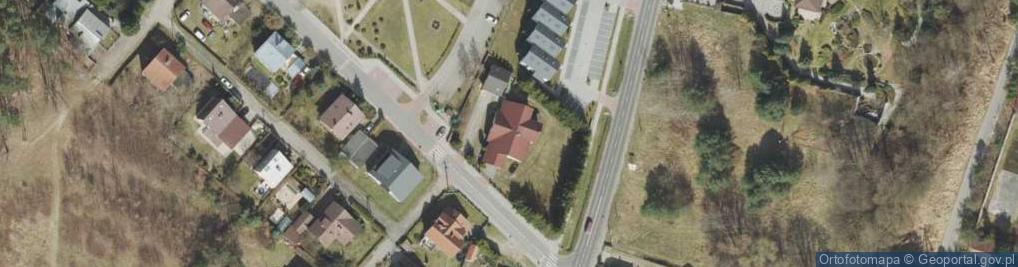 Zdjęcie satelitarne Drzonków-Olimpijska ul.
