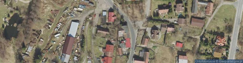 Zdjęcie satelitarne Drzonków-Olimpijska ul.