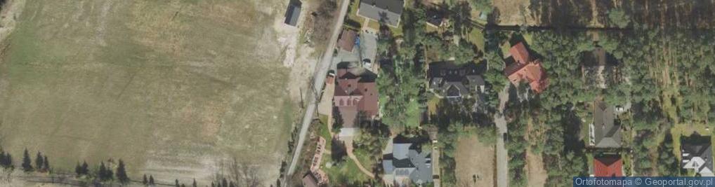 Zdjęcie satelitarne Drzonków-Ośrodkowa ul.