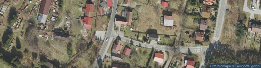 Zdjęcie satelitarne Drzonków-Podgórna ul.