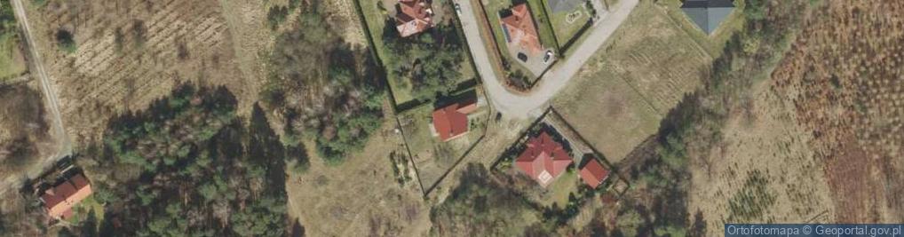 Zdjęcie satelitarne Drzonków-Pogodna ul.