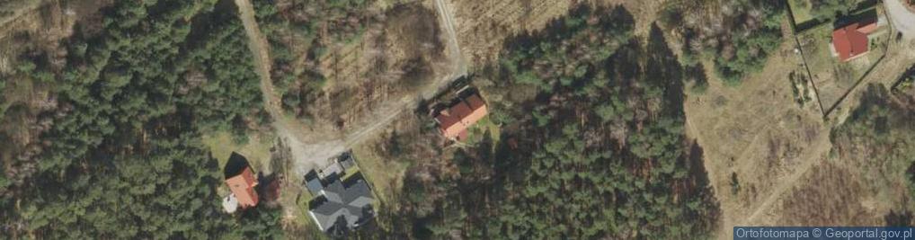Zdjęcie satelitarne Drzonków-Przyjemna ul.