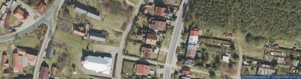 Zdjęcie satelitarne Drzonków-Rajtarowa ul.