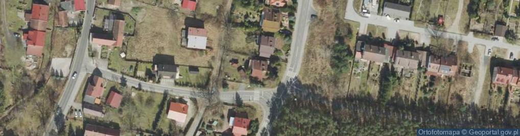 Zdjęcie satelitarne Drzonków-Rajtarowa ul.