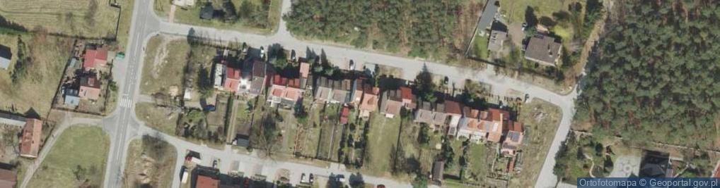 Zdjęcie satelitarne Drzonków-Rotowa ul.