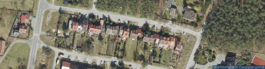 Zdjęcie satelitarne Drzonków-Rotowa ul.