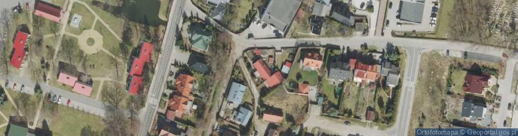 Zdjęcie satelitarne Drzonków-Strumykowa ul.