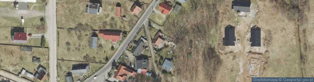 Zdjęcie satelitarne Drzonków-Wiewiórcza ul.