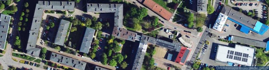 Zdjęcie satelitarne Dunikowskiego Ksawerego ul.