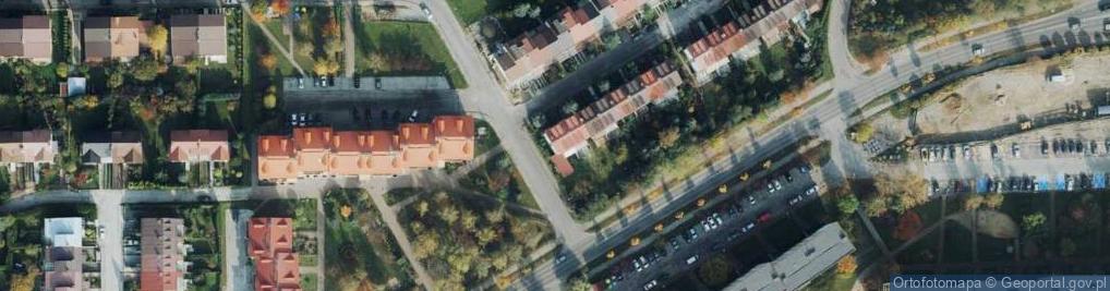 Zdjęcie satelitarne Dudwała Hieronima, por. ul.