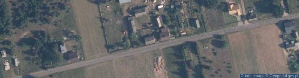 Zdjęcie satelitarne Duninów Duży ul.