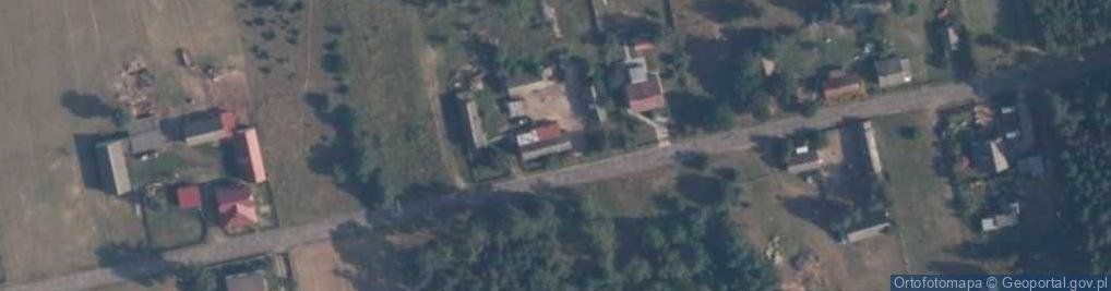 Zdjęcie satelitarne Duninów Duży ul.