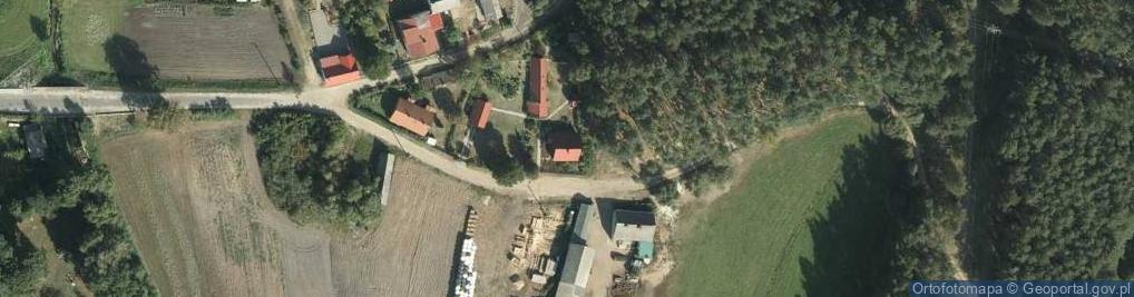 Zdjęcie satelitarne Duże Krówno ul.