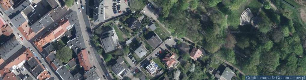 Zdjęcie satelitarne Dunajewskiego Isaaka ul.