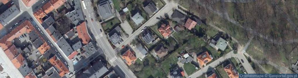 Zdjęcie satelitarne Dunajewskiego Isaaka ul.
