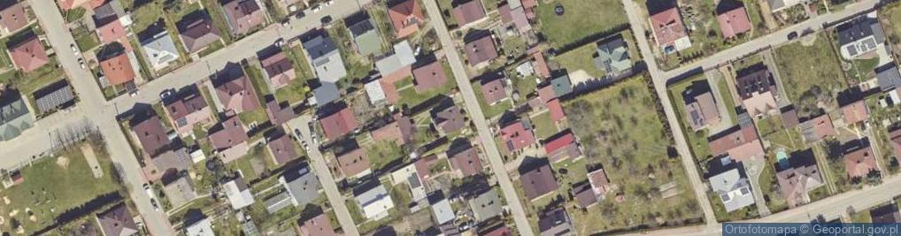 Zdjęcie satelitarne Dunajeckiego Antoniego, ks. ul.