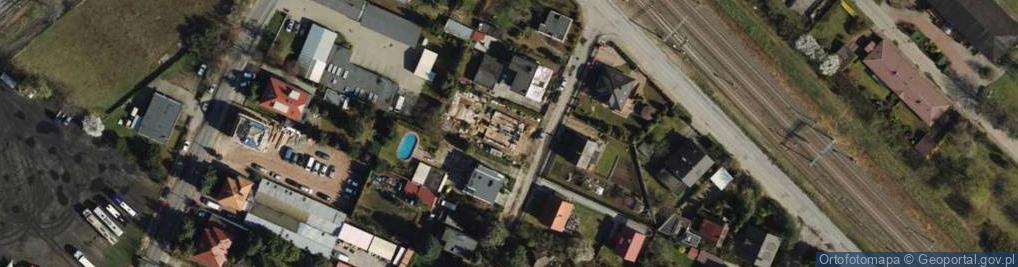 Zdjęcie satelitarne Dunajecka ul.