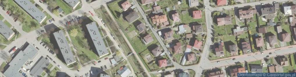 Zdjęcie satelitarne Dunajcowa ul.