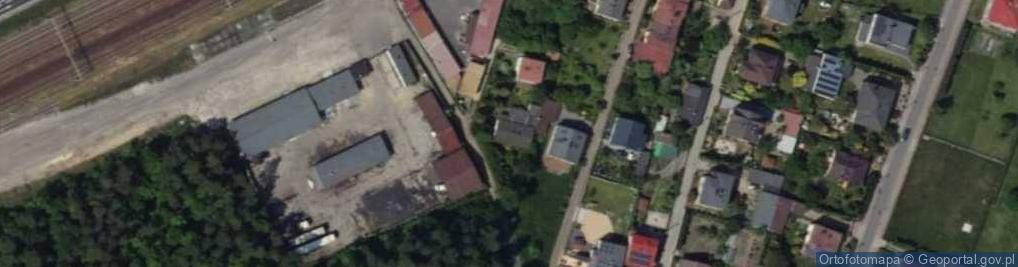 Zdjęcie satelitarne Dworcowa ul.