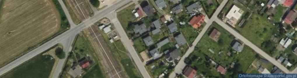 Zdjęcie satelitarne Dworcowa ul.
