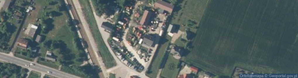 Zdjęcie satelitarne Dworcowa ul.