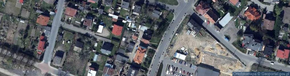 Zdjęcie satelitarne Dworcowa ul.