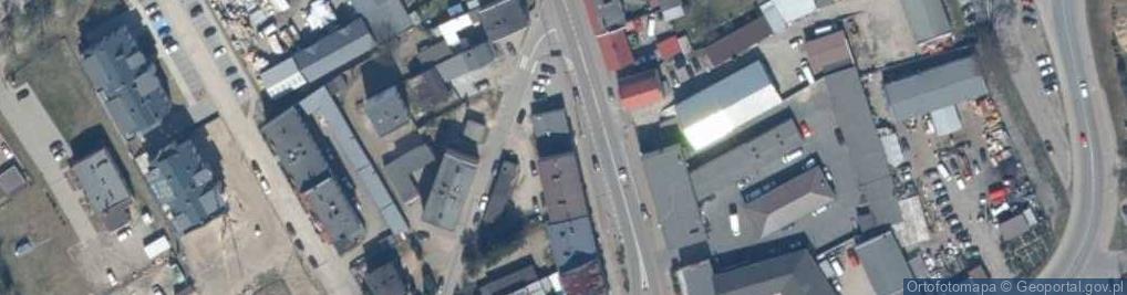 Zdjęcie satelitarne Dworcowa ul.