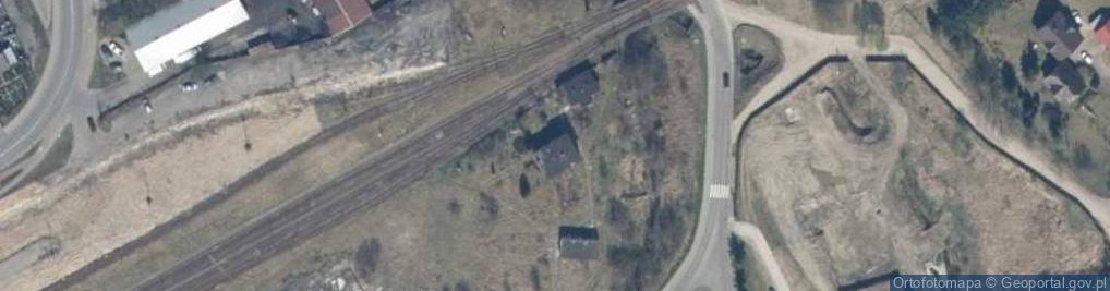 Zdjęcie satelitarne Dworzec ul.
