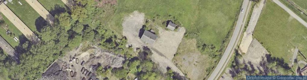 Zdjęcie satelitarne Dwór ul.