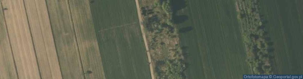 Zdjęcie satelitarne Dworzaczka, dr. ul.