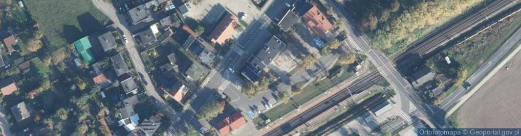Zdjęcie satelitarne Dworcowa ul.