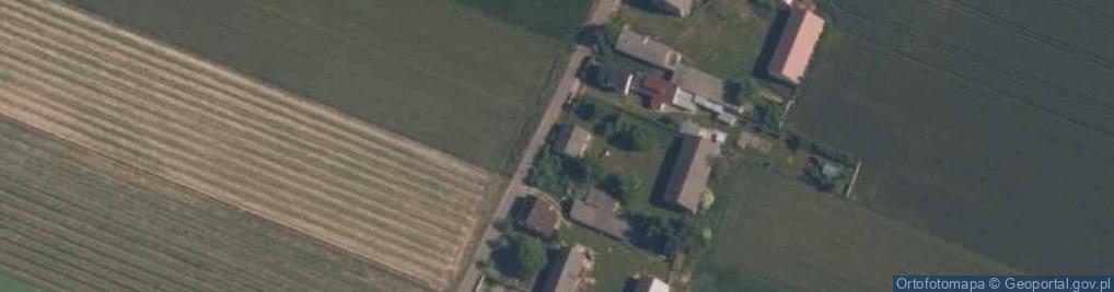 Zdjęcie satelitarne Dworszowice Kościelne-Kolonia ul.