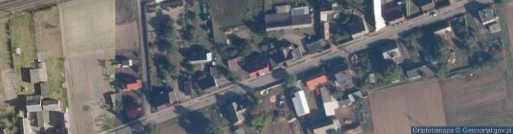 Zdjęcie satelitarne Dworzakowo ul.