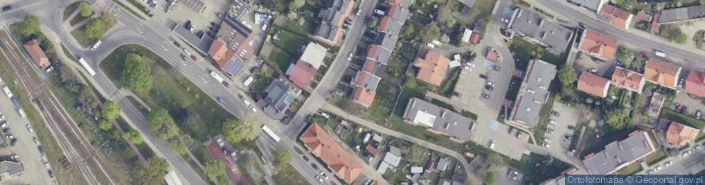 Zdjęcie satelitarne Dworcowa ul.