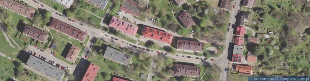 Zdjęcie satelitarne Dwornickiego Stefana ul.