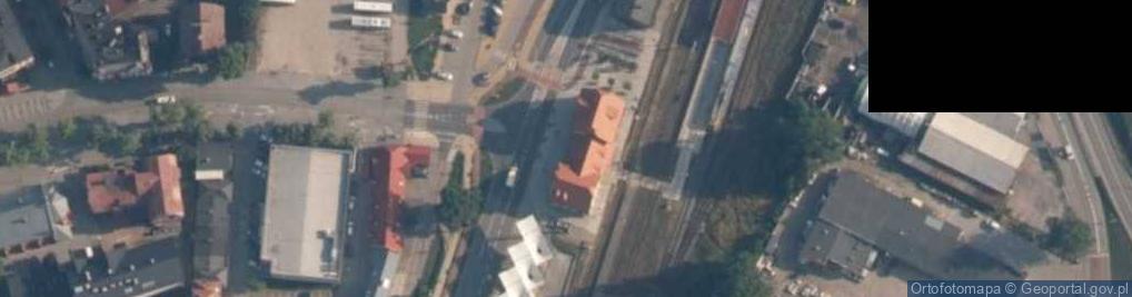 Zdjęcie satelitarne Dworzec ul.