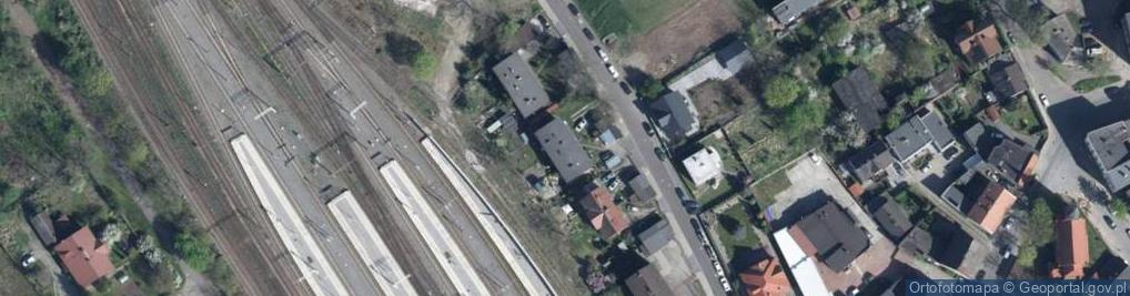 Zdjęcie satelitarne Dworcowa ul.