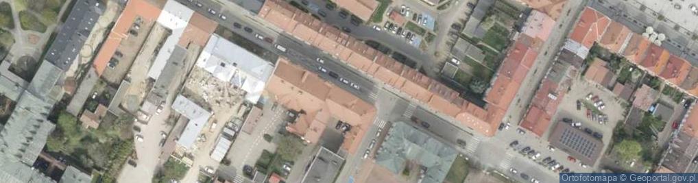 Zdjęcie satelitarne Dworna ul.